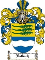 Balbach coat of arms family crest download