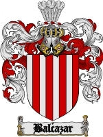 Balcazar coat of arms family crest download