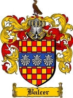 Balcer coat of arms family crest download