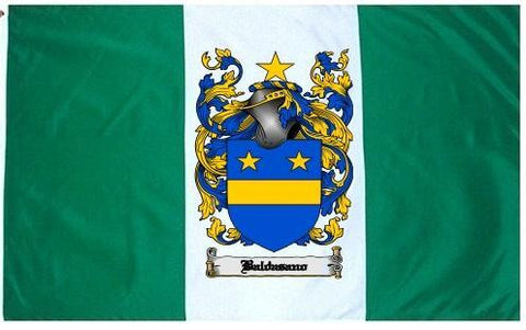 Baldasano family crest coat of arms flag