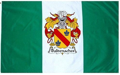 Baldenaches family crest coat of arms flag