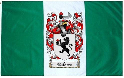 Balders family crest coat of arms flag