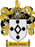 Balderstone coat of arms family crest download