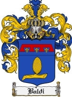 Baldi coat of arms family crest download