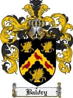 Baldry coat of arms family crest download