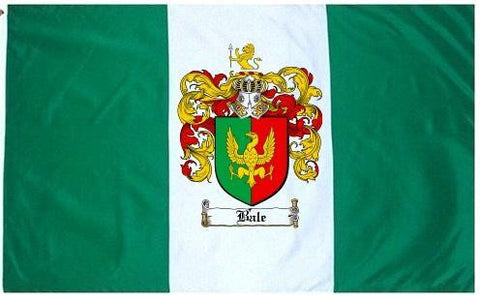 Bale family crest coat of arms flag