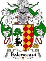 Balencegui coat of arms family crest download