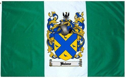 Baleno family crest coat of arms flag