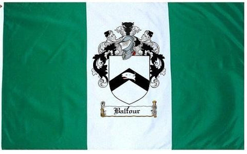 Balfour family crest coat of arms flag