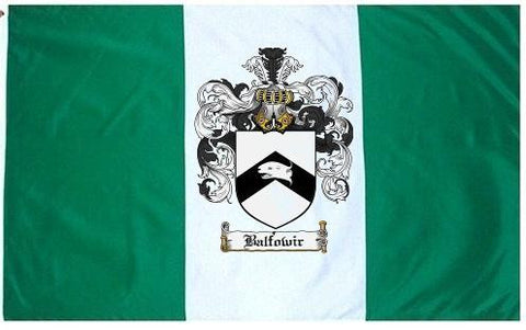 Balfowir family crest coat of arms flag
