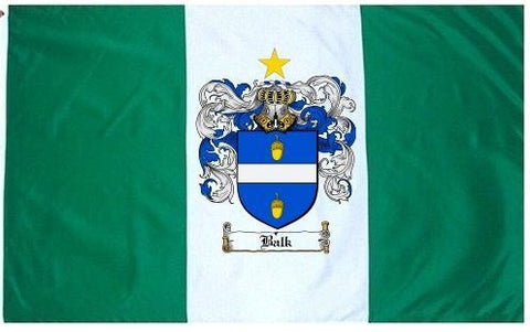 Balk family crest coat of arms flag