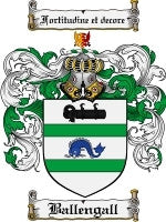 Ballengall coat of arms family crest download