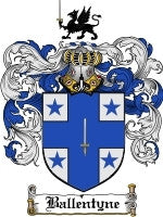 Ballentyne coat of arms family crest download