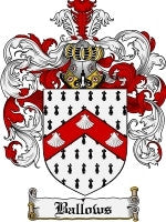 Ballows coat of arms family crest download