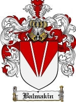 Balmakin coat of arms family crest download