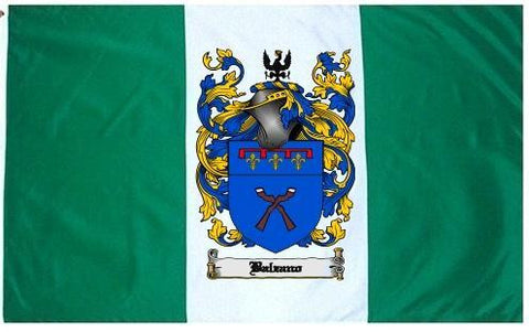 Balzano family crest coat of arms flag
