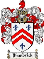 Bambrick coat of arms family crest download