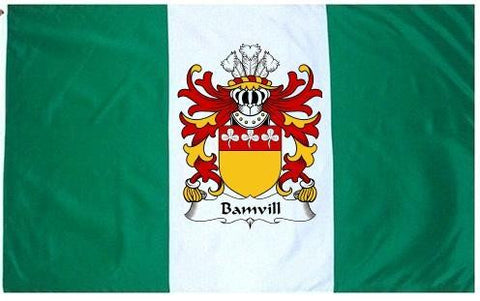 Bamvill family crest coat of arms flag