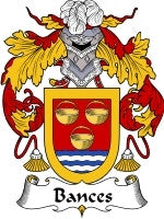 Bances coat of arms family crest download