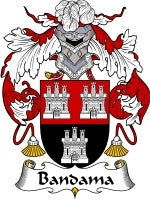 Bandama coat of arms family crest download