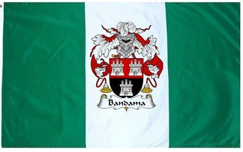 Bandama family crest coat of arms flag