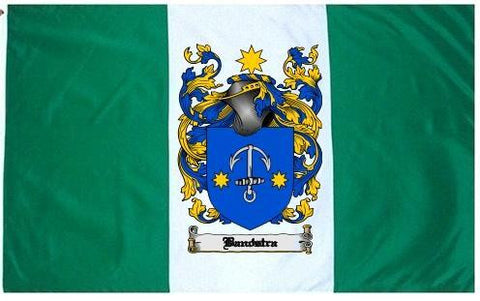 Bandstra family crest coat of arms flag