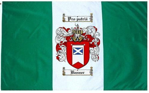 Banner family crest coat of arms flag