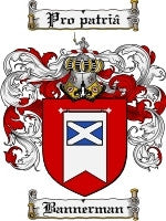 Bannerman coat of arms family crest download