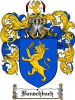 Banschbach coat of arms family crest download