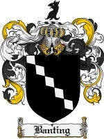 Banting coat of arms family crest download