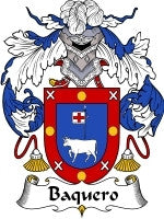 Baquero coat of arms family crest download