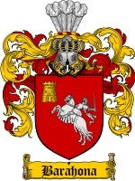 Barahona coat of arms family crest download