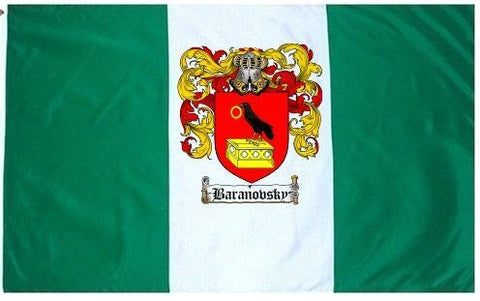 Baranovsky family crest coat of arms flag
