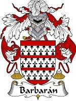 Barbaran coat of arms family crest download