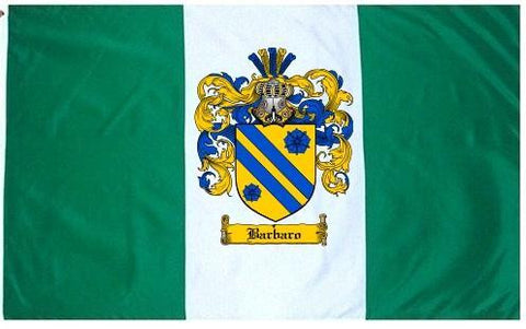 Barbaro family crest coat of arms flag