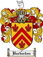 Barberton coat of arms family crest download