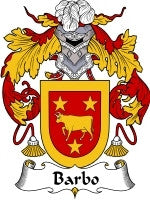 Barbo coat of arms family crest download