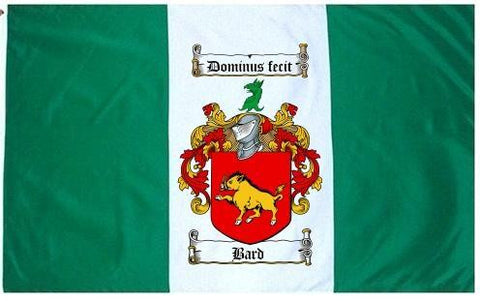 Bard family crest coat of arms flag
