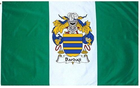 Bardaji family crest coat of arms flag