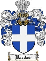 Bardas coat of arms family crest download