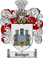 Bardgett coat of arms family crest download