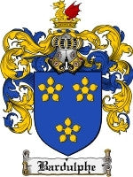 Bardulphe coat of arms family crest download