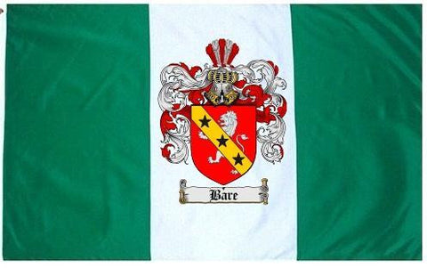 Bare family crest coat of arms flag
