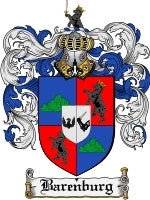 Barenburg coat of arms family crest download