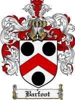 Barfoot coat of arms family crest download
