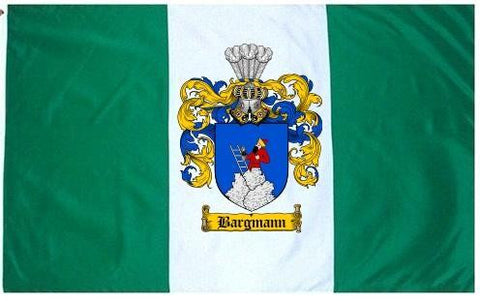 Bargmann family crest coat of arms flag