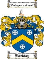 Barklay coat of arms family crest download