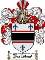 Barkstead coat of arms family crest download