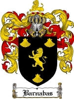 Barnabas coat of arms family crest download