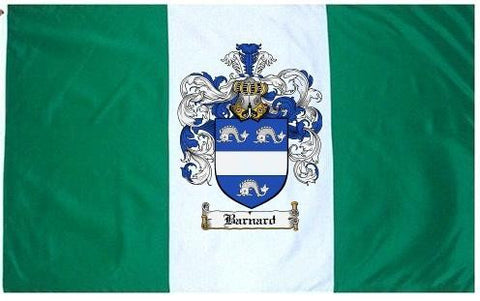 Barnard family crest coat of arms flag